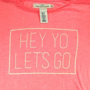 Hey Yo Let's Go! Summertime is here!  Size 13T (Woman Small)